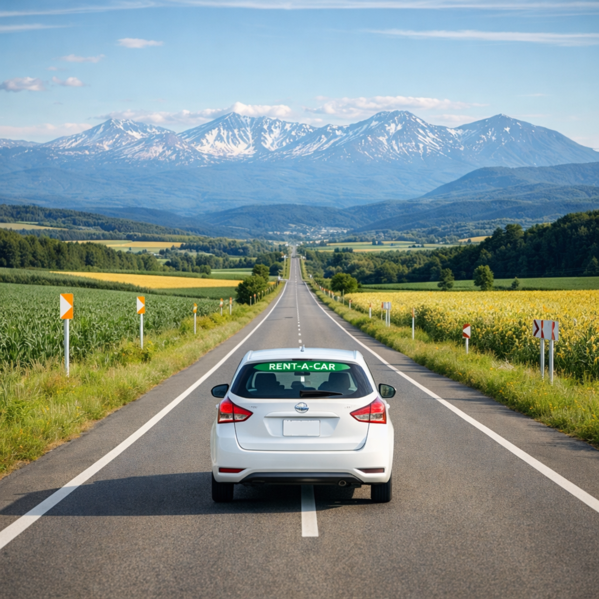 Car rental partnership in Hokkaido